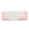 60percent  Wired Gaming Keyboard RGB Mini Keyboard Imitated Mechanical Technique Compact 61 Keys Keyboard