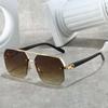 UV400 Men Zinc Zinc Alloy Sunnies Classic Anti-UV Glasses Catwalk Women HD Sunglasses  Business