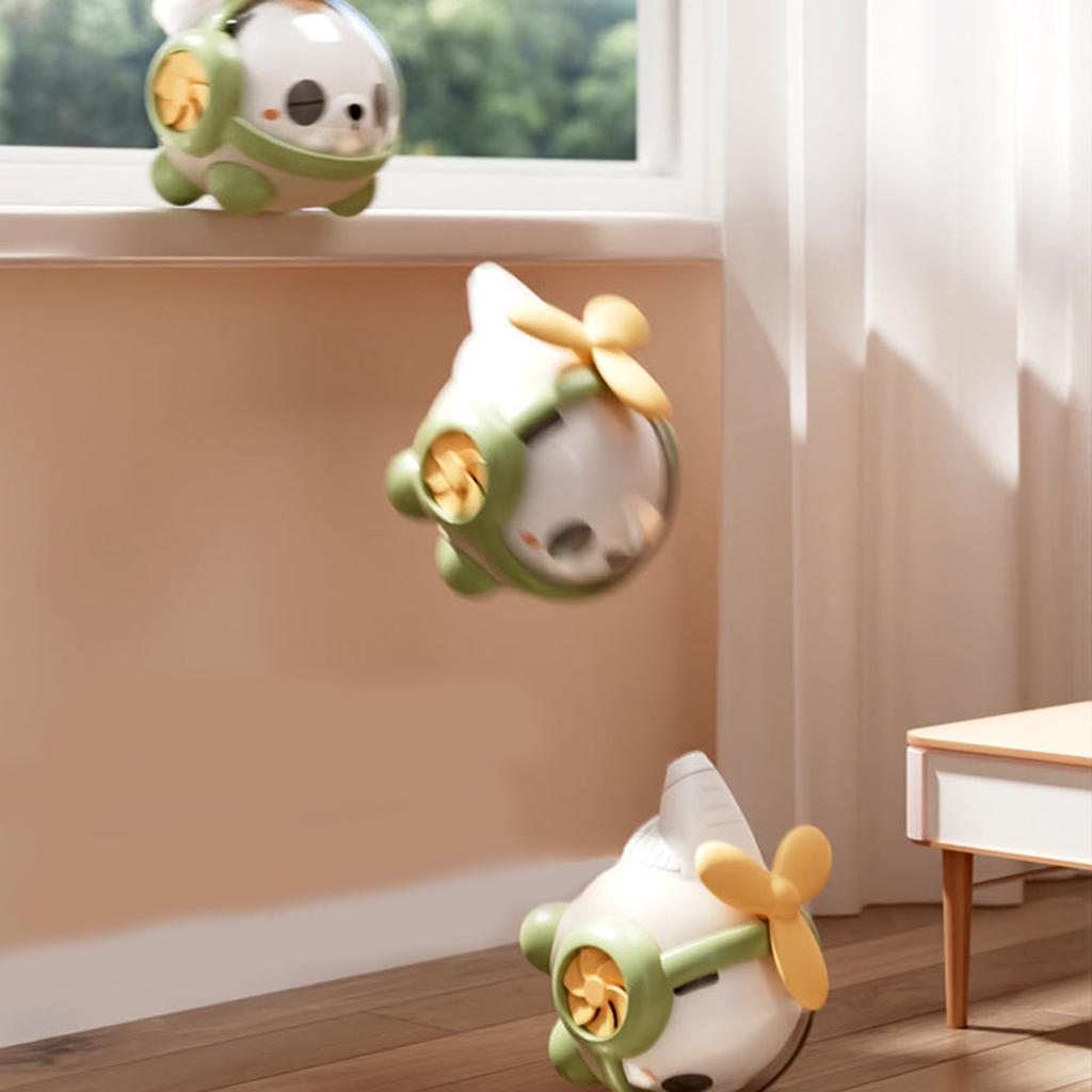 Roztomilá kreslená helikoptéra Roztomilá 0-3letá píšťalka Spinning Baby Hračka Rodič-dítě Interaktivní logická hra