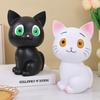 Anti Drop Cartoon Cat Money Boxes Savings Tank Cat Model Piggy Bank  Coins Cash
