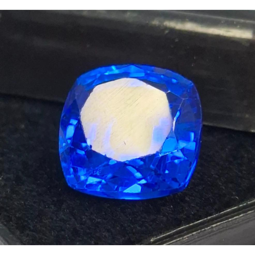 Fabulous Royal Blue Sapphire Natural Cushion Cut 6-8 Ct Certified Gemstone