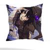 A-Azure Anime Pillow Case Square Double-Sided Printing Short Plush Sofa Cushion Cover Bedroom Bedside Pillow