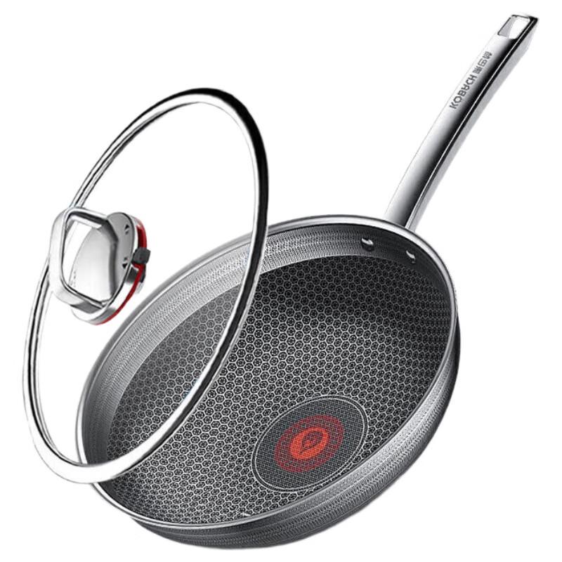 KOBACH 6th Gen Double Honeycomb Cast Iron Wok
