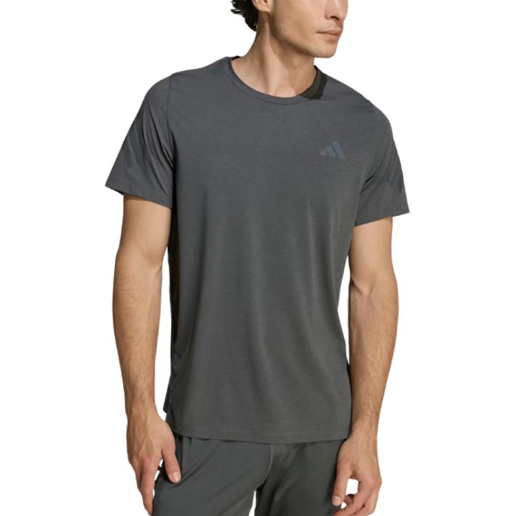 Adidas T Shirts Men s Gray Crew Neck KS5039 M
