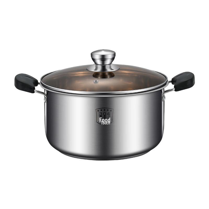 22cm 304 Stainless Steel Multi-purpose Cooking Pot