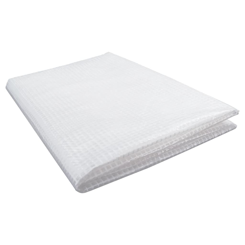 Vidaxl Plandeka Leno, 140 G/M², 4X5 M, Biała