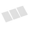 3Pcs Upper Top Screen Lens Replacement Plastic Cover for 2DS Handheld Game Console LCD Screen Parts Accessories