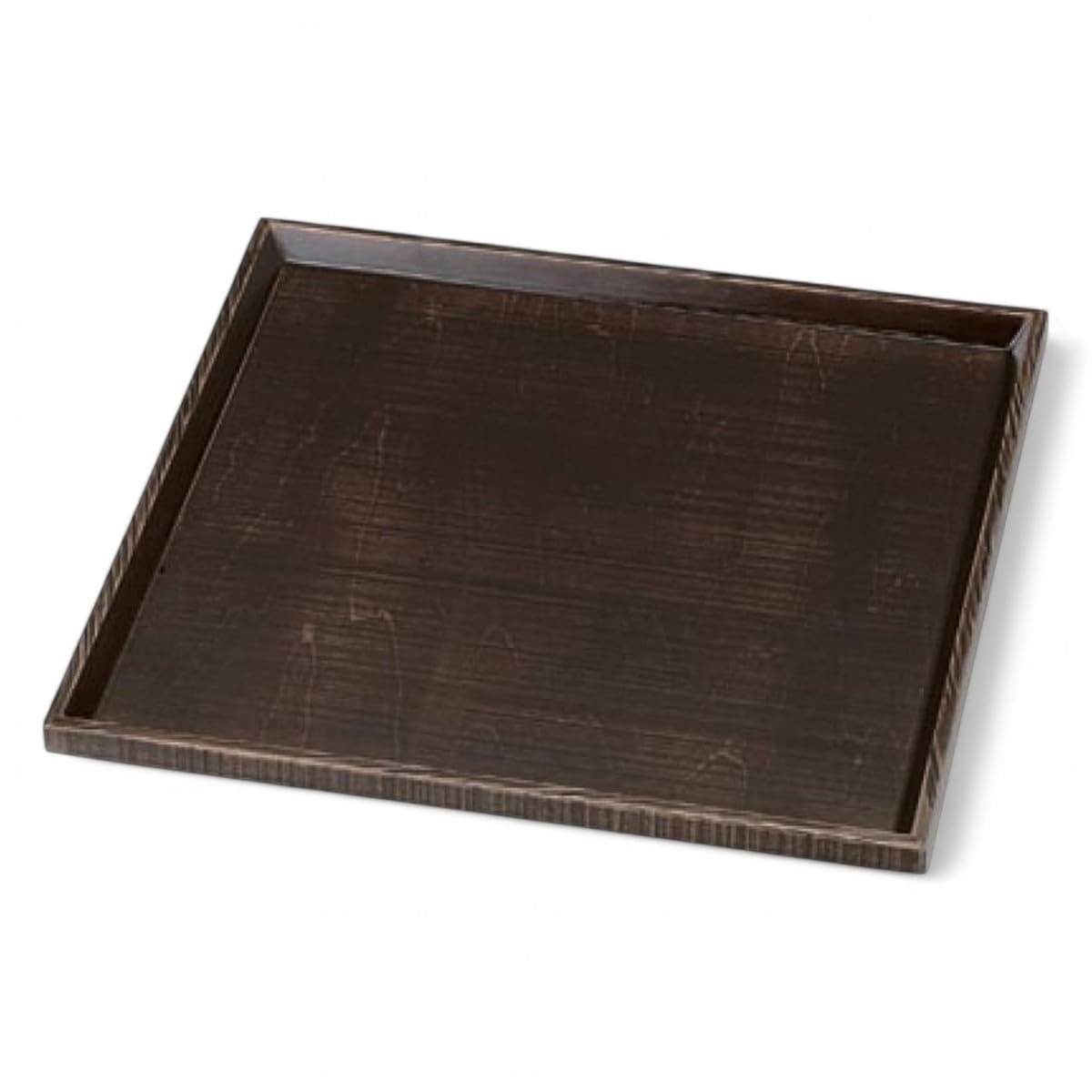 

Сделано в Шике Грубо вырезанная кружка из полыни, покрытая лаком J-kitchens Подставка/Поднос, Япония, Дизайн, Деревянный, 9 дюймов, Квадратный,