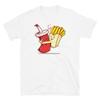 French Fries Love Ketchup Best Friends Foodie Short-Sleeve Unisex T-Shirt