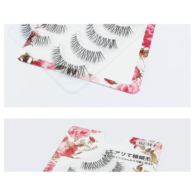 Lashie - Natürliche Mehrfachpackung künstliche Wimpern