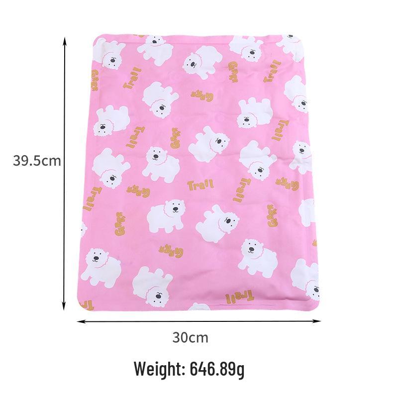 Summer Cool Cartoon Ice Pad: Cute Cooling Seat Cushion for Office, Car, or Home