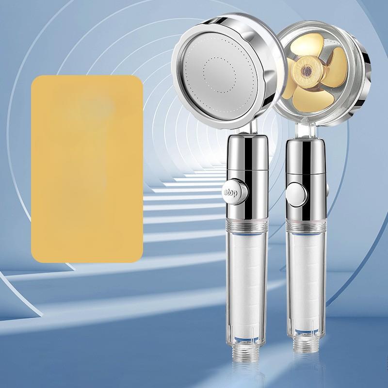 

Насадка для душа с турбонаддувом, фильтр для душа с дождевой насадкой, экономия воды, насадка для душа высокого давления, насадка для душа высокого давления для ванной комнаты жёлтый