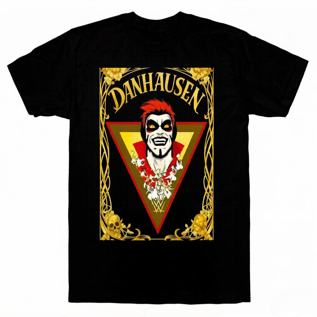 The New Denhausen Curse Print Tshirt for Unisex Is A Comfortable Cotton Oneck Shortsleeved st Century Hot Fashion Top