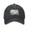 Backstreet Boys Millenniums Tour Baseballová čepice Vintage Poškozená Džínová Praná Hudební Kapuce proti Slunci Unisex Venkovní Cestování Měkké Čepice