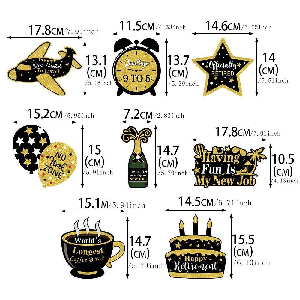 Decor Party Retirement With Birthday Cake And Airplane Card Design For Party