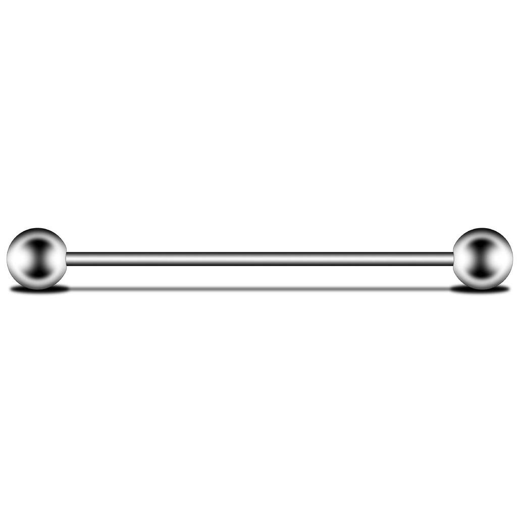 7-Color Long Bar Ear Cartilage Studs - Trendy Piercing Jewelry