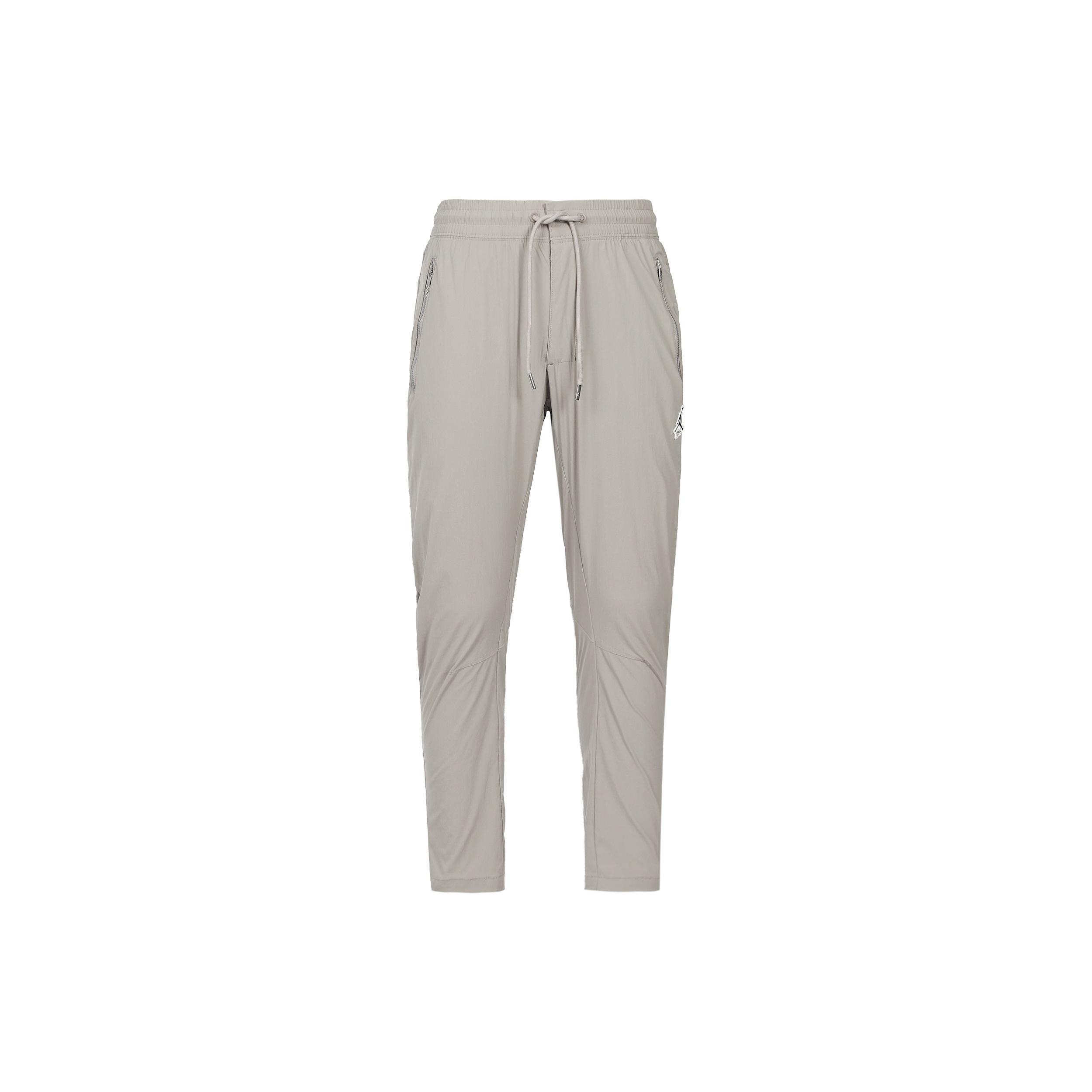Men s Air Jordan Statement Essentials Solid Color Alphabet Embroidered Casual Pants/Trousers Gray DM9929-016