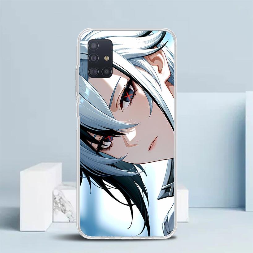 

Arlecchino Genshin Impact Soft Cover for Samsung Galaxy A12 A22 A32 A52 A72 A02S Phone Case Note 20 Ultra 10 S10 Plus A51 A71 A5 Samsung A02S
