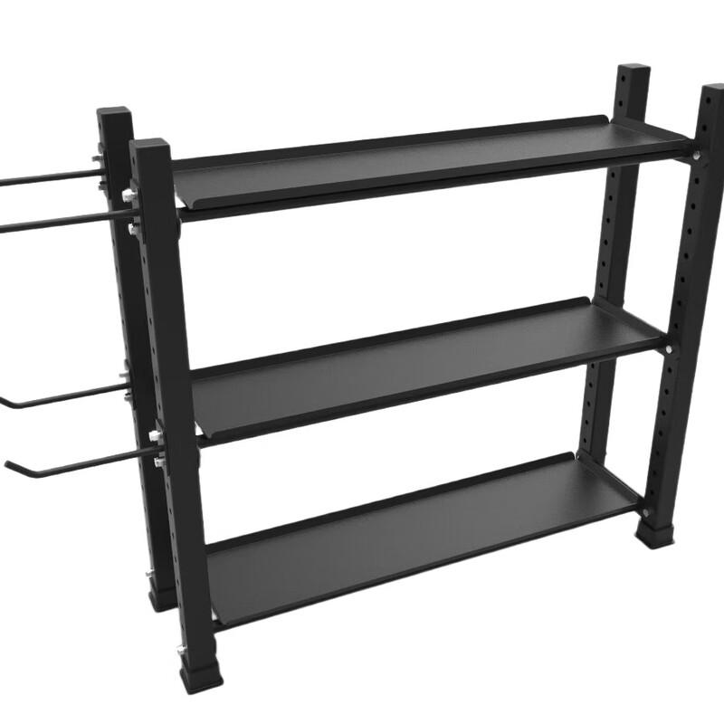 WEZHO Yoga & Gym Dumbbell Kettlebell Storage Rack