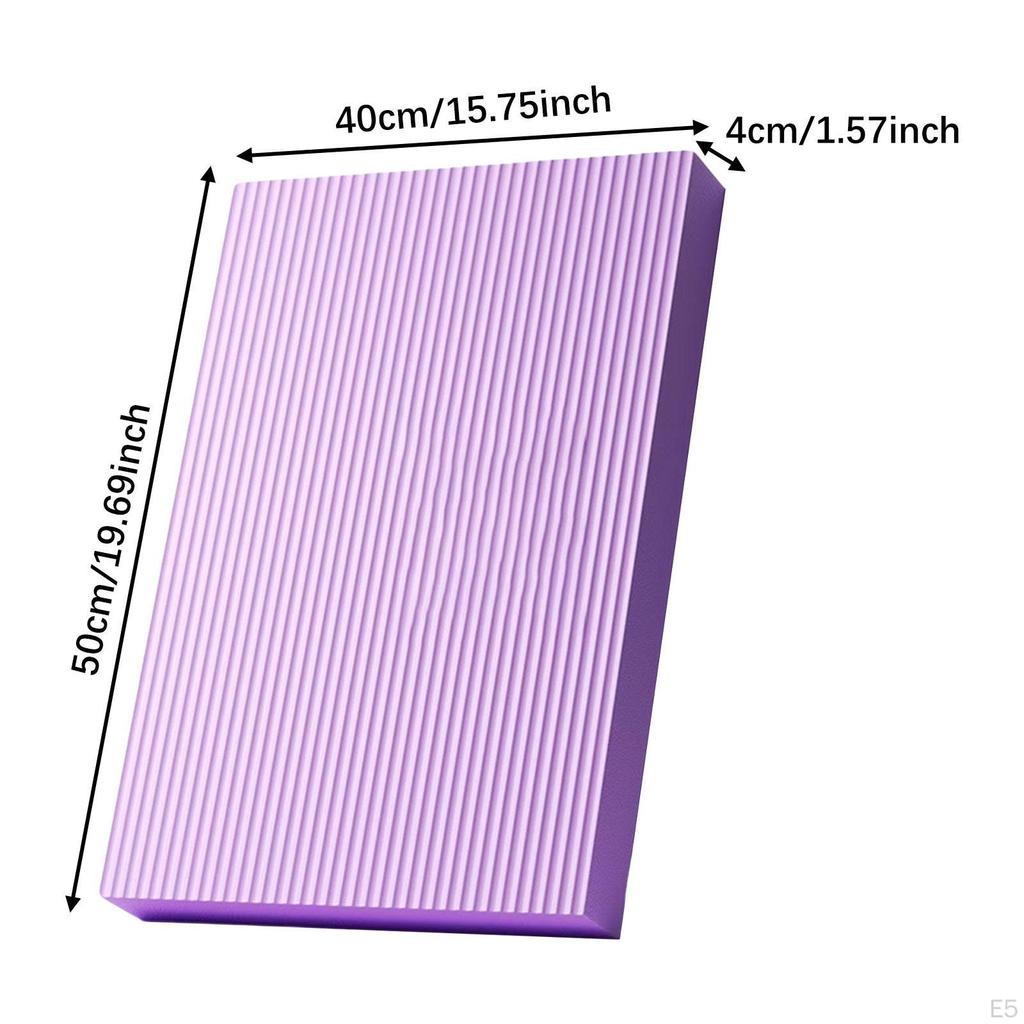 Balance Pad Cushion Sweatproof Wear Resistant Foam Mat Knee for Home Gym Workout