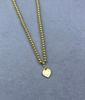 Love Tag Round Bead Necklace Women's Light Luxury European and American Trend Jewelry