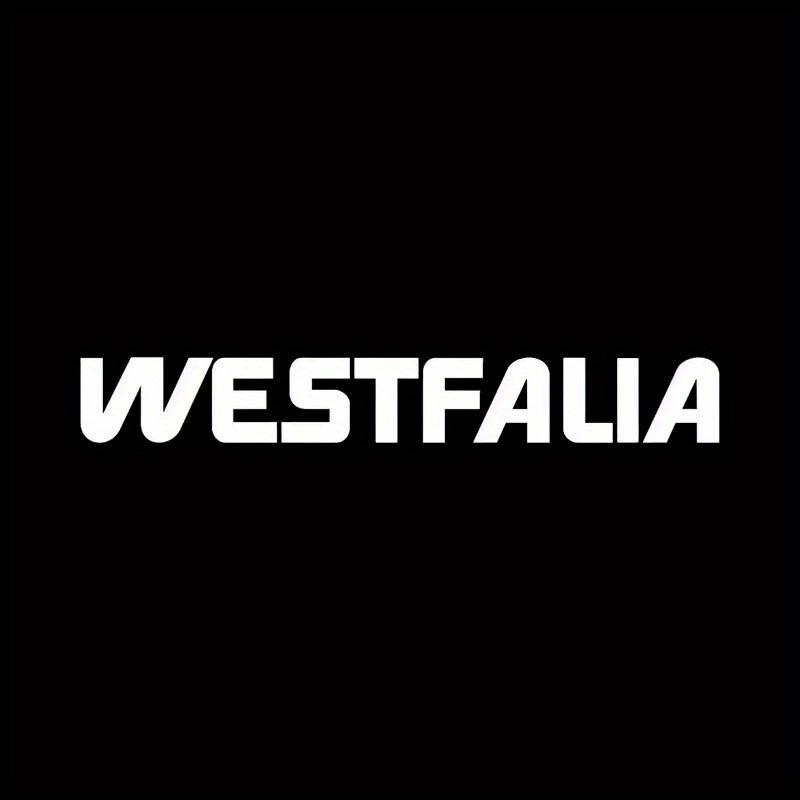 1 ST Oogverblindend Westfalia Logo Sticker, Ideaal voor Knutselprojecten, Notitieboekjes, Reismokken