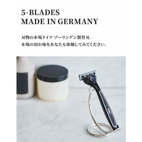 Quattro Schick Quattro 5 Titan-Ersatzklingen (8 Stück) Hergestellt in Deutschland 5 Klingen Silber