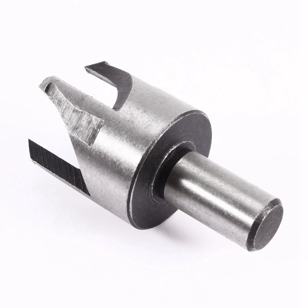 8pcs Straight Wood Plug Cutter High Carbon Steel HSS Drill Bits Chamfer Drill Bits  Woodworking