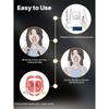 Voraiya Tonsil Stone Remover Kit - Electronic Vacuum Tonsil Stone Removal Tool with 5 Suction Modes, 5X Magnifying Mirror, LED Light Includes