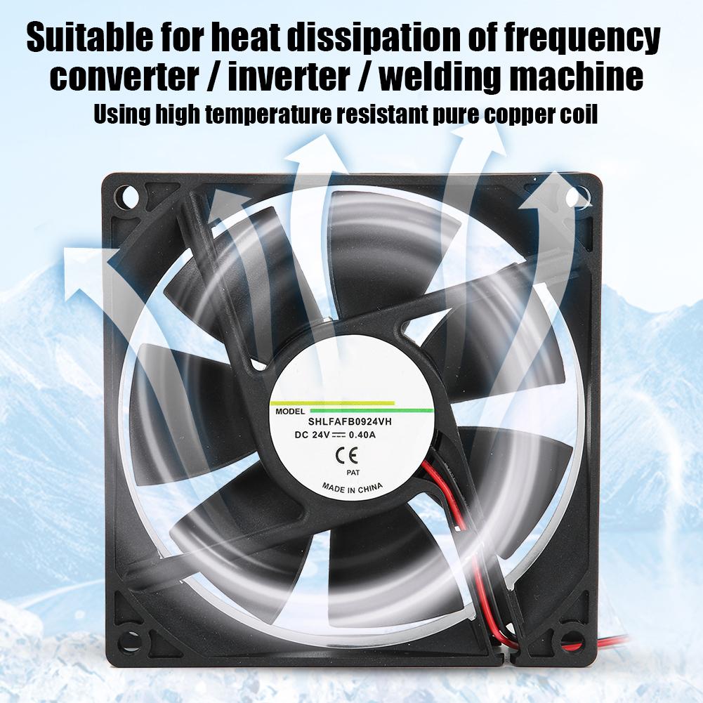 Heat Sink Fan 24V 0.40A 9CM Cooling Systems for Frequency Converter Inverter Welding Machine