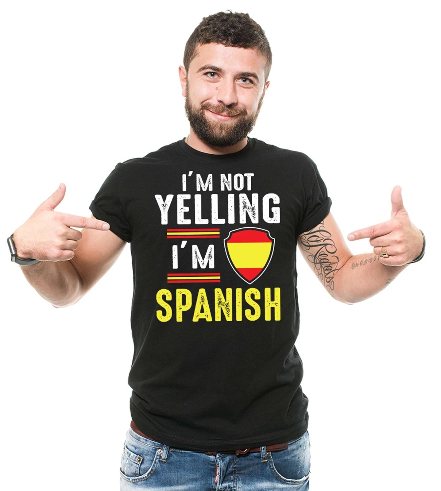 Funny Spanish Shirt Spanish Joke Tee Shirt Spain Patriotic Shirt Spanish Gift S