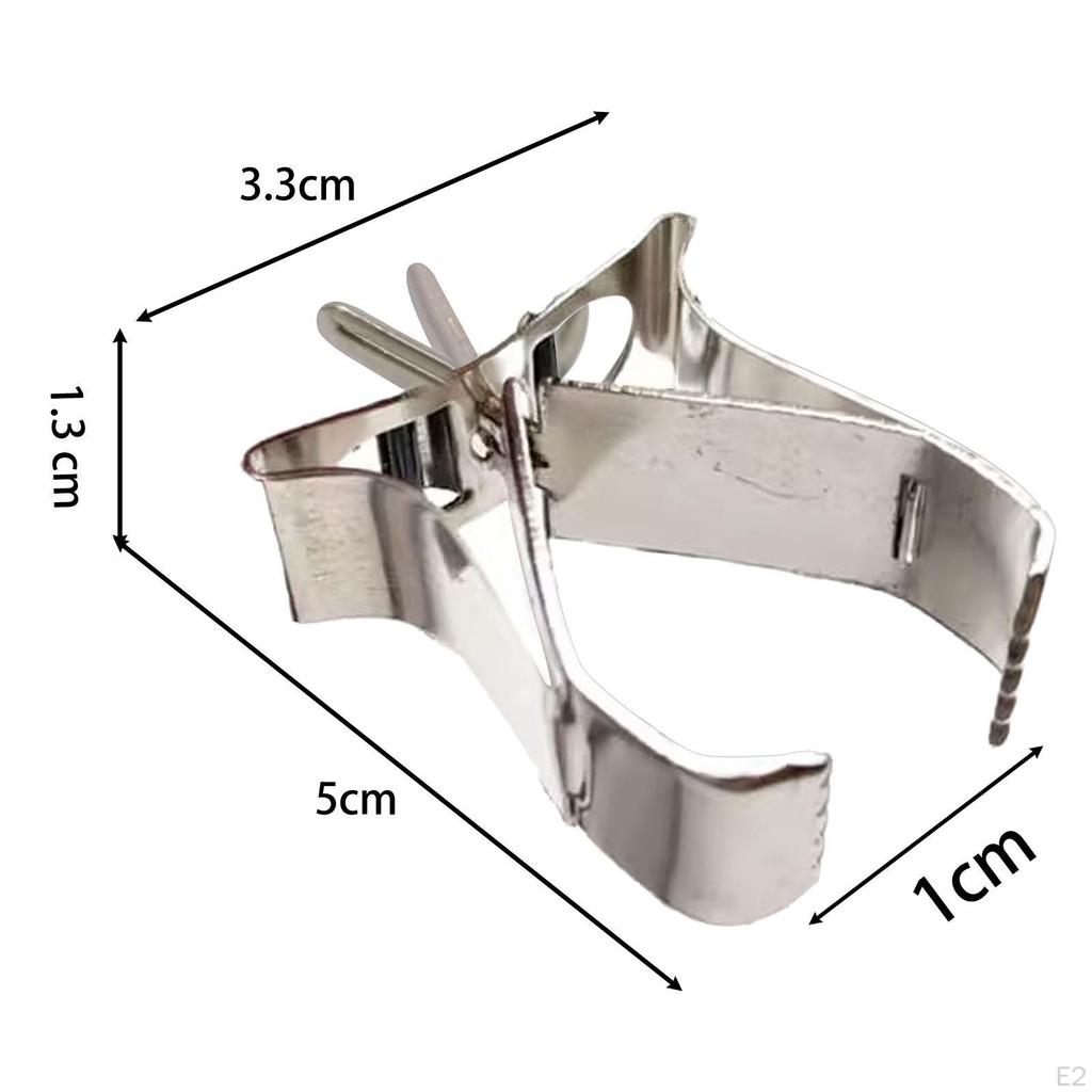 Bird Cage Food Holder Parrot Fruit Vegetable Clip, Easy To Install Feeding for