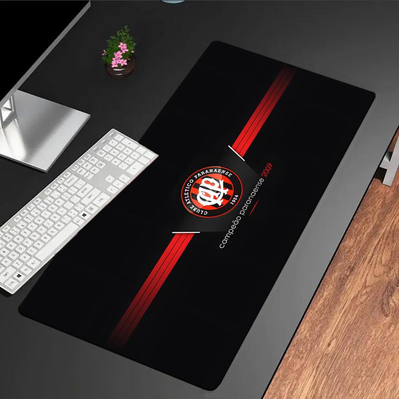 Atletico Paranaense Crest Mouse Pad, Rubber Base, Mouse Pad for Gamers and Office Use, Gaming Desk , Easy To Clean Mat Christmas fan gifts