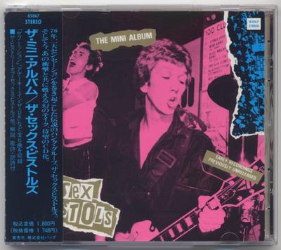 CD SEX PISTOLS - The Mini Album 85067 Vap 1989 Japonsko Rock Použité