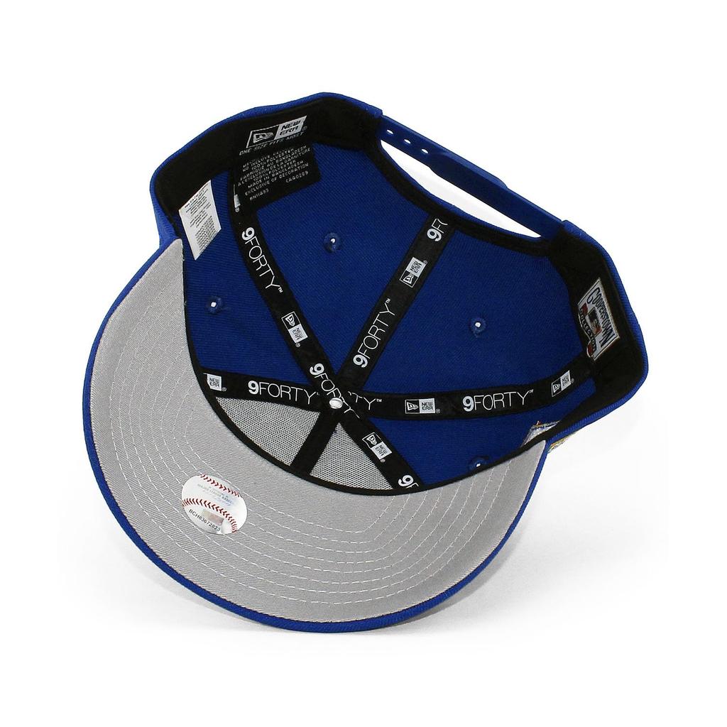 Limited New Era Cap 9FORTY NEW ERA Snapback SNAPBACK CAP 940 MLB MiLB NFL NBA Hat Colored Brim BRIM Side Patch York Mets EU/AU (New (25TH Blue))