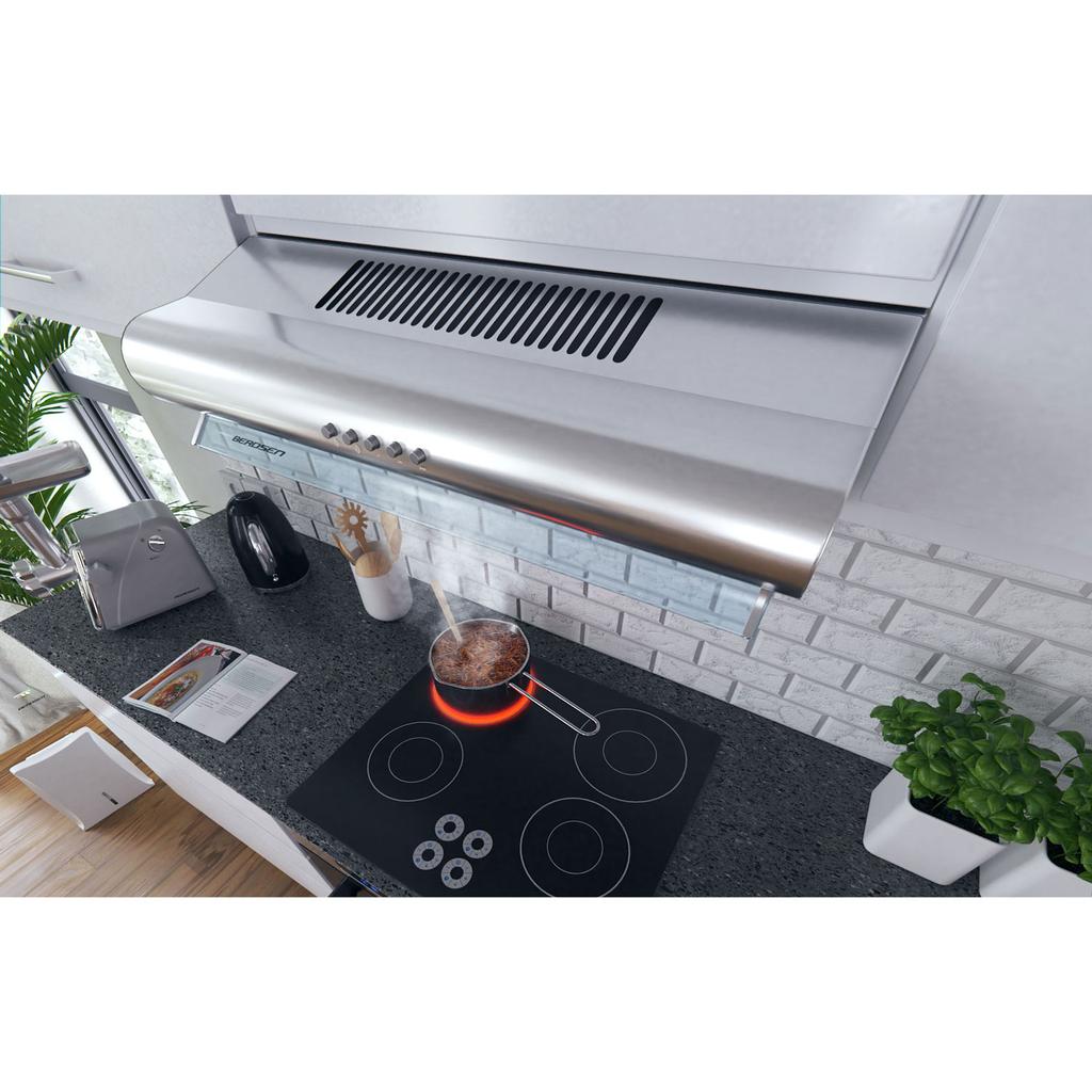 Under-Cabinet Kitchen Hood - 60 Cm Absorber Berdsen Be-10-A Inox