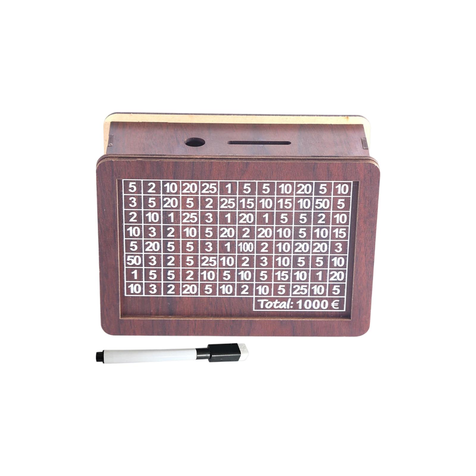 

Retro Creative -printed -shaped Erasable Pen For Reusable Wooden Bank 1ml One Size