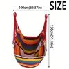 Comfortable Dormitory Hammock Chair Thicken Outdoor Hanging Chair  Patio Relaxation