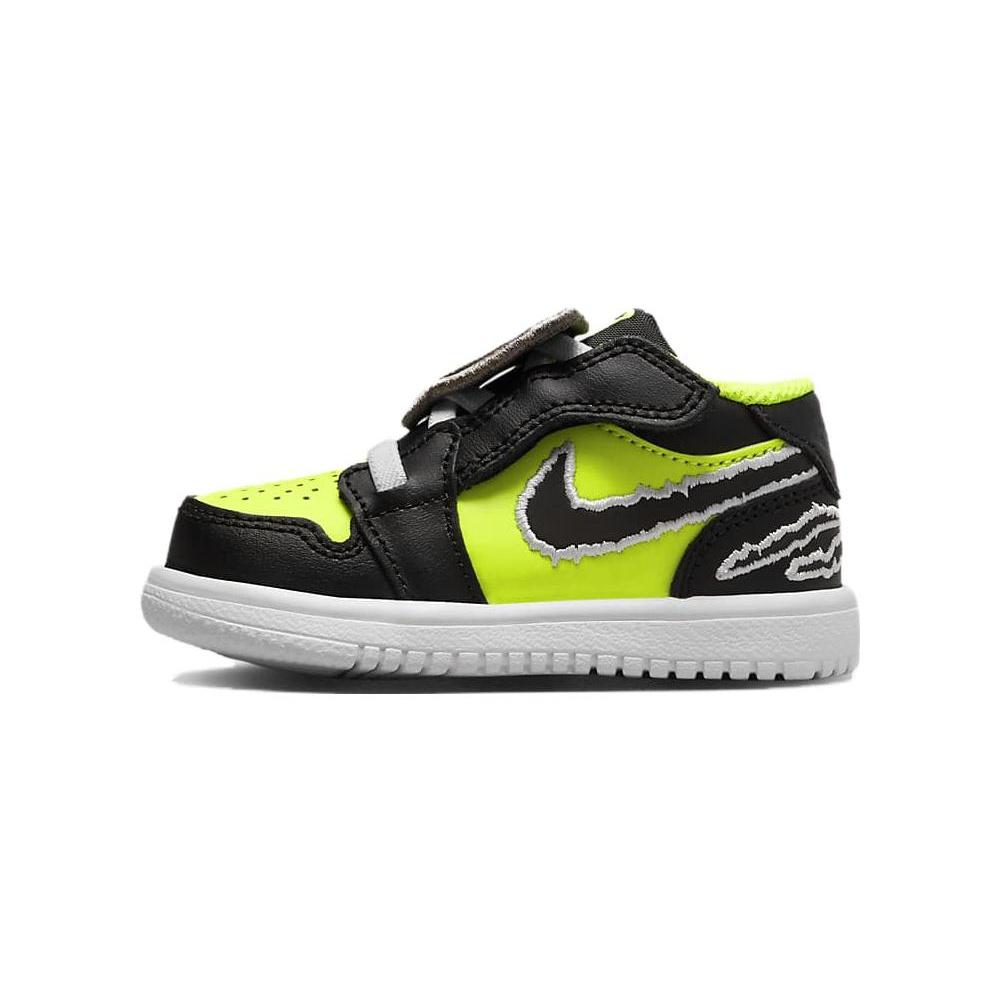 (TD) Air Jordan 1 Low ALT SE Black Cat Baby DX6668-701 EU 22