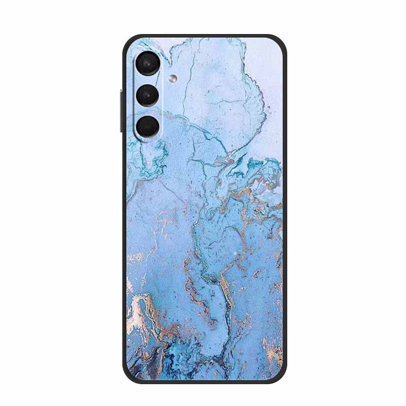 For Samsung Galaxy M15 F15 5G Case Marble TPU Silicone Soft Back Cover Phone Cases for SamsungM15 Mica Painted Cute New Coque