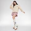 MLB Chunky Wide Low top Skateboard Shoes Unisex White Beige Sneakers 3ASXCCW3N-50CRS