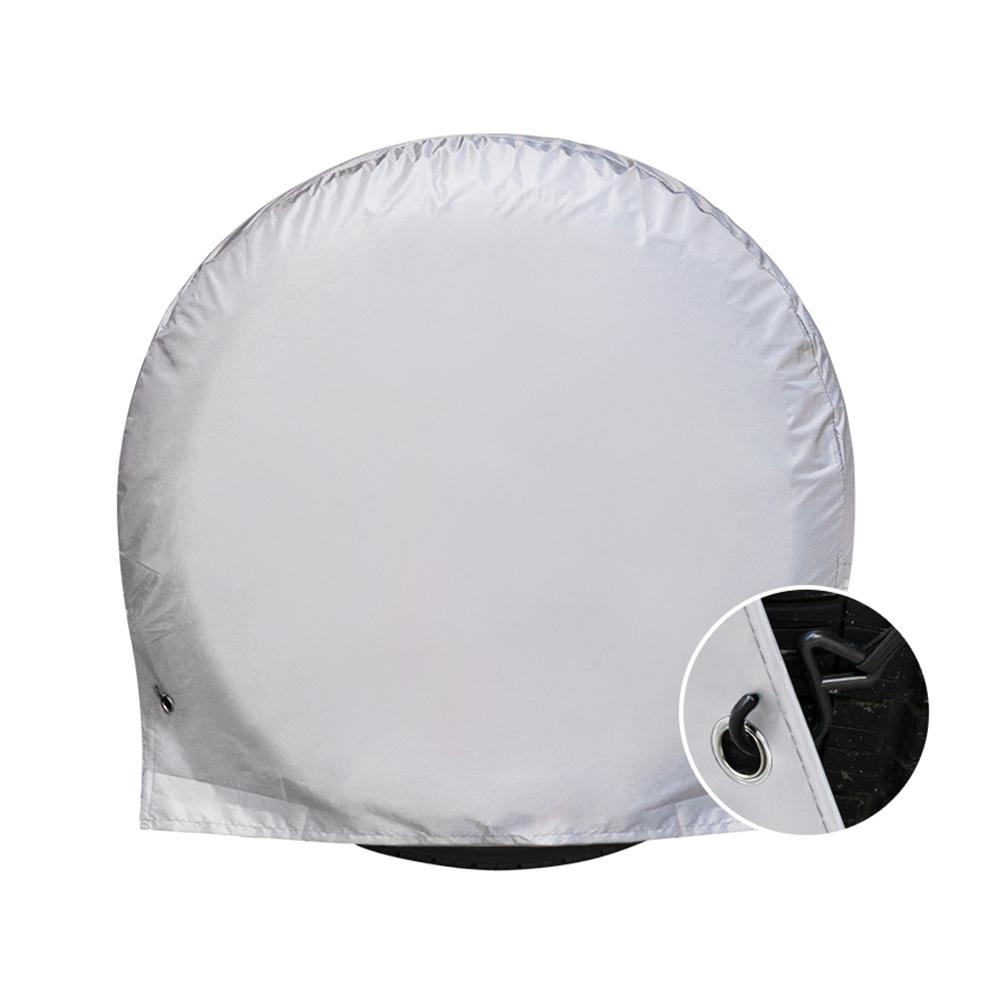 Rv Tire Cover Waterproof Spare Tire Cover Uv Resistant Automotive Wheel Protector For Sun Rain Snow Tyre Protection