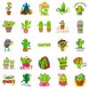 50 Original Small Fresh Cactus Stickers Ins Wind Plant Notebook Scooter Water Cup Sticker Hand Account Sticker