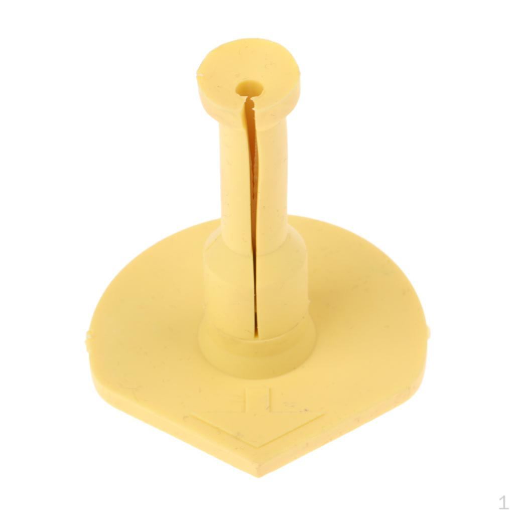 Durable Rubber Golf Tee Holder for Practice & Driving Range Mats (60mm)