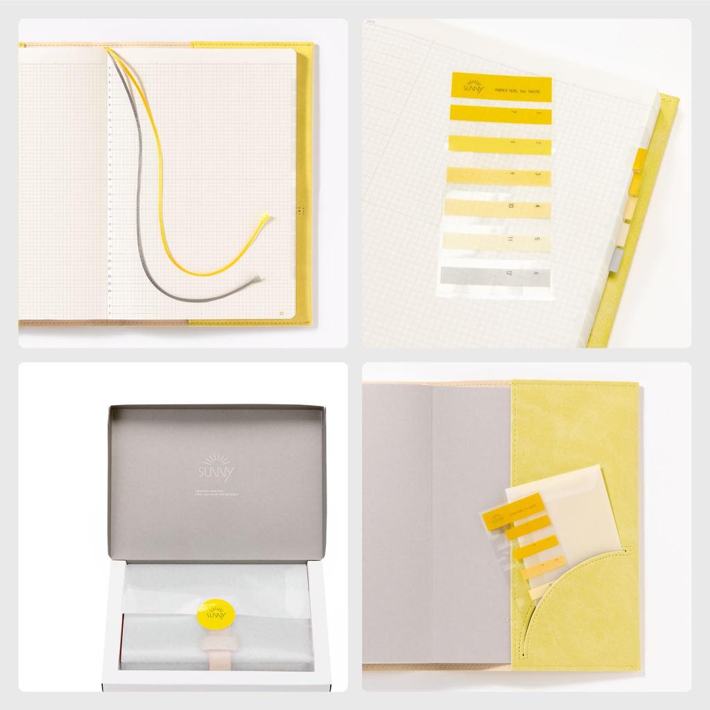 Iroha Publishing 2026 SUNNY Planner, Standard, Free Daily, Starting January 2026, B6 Size, Lime Green, LSD-56