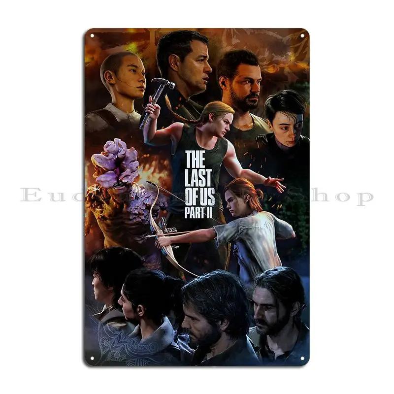 

You Can T Stop This Tlou 2 Metal Sign Decoration Wall Mural Create Wall Cave Living Room Tin Sign Poster 20x30cm