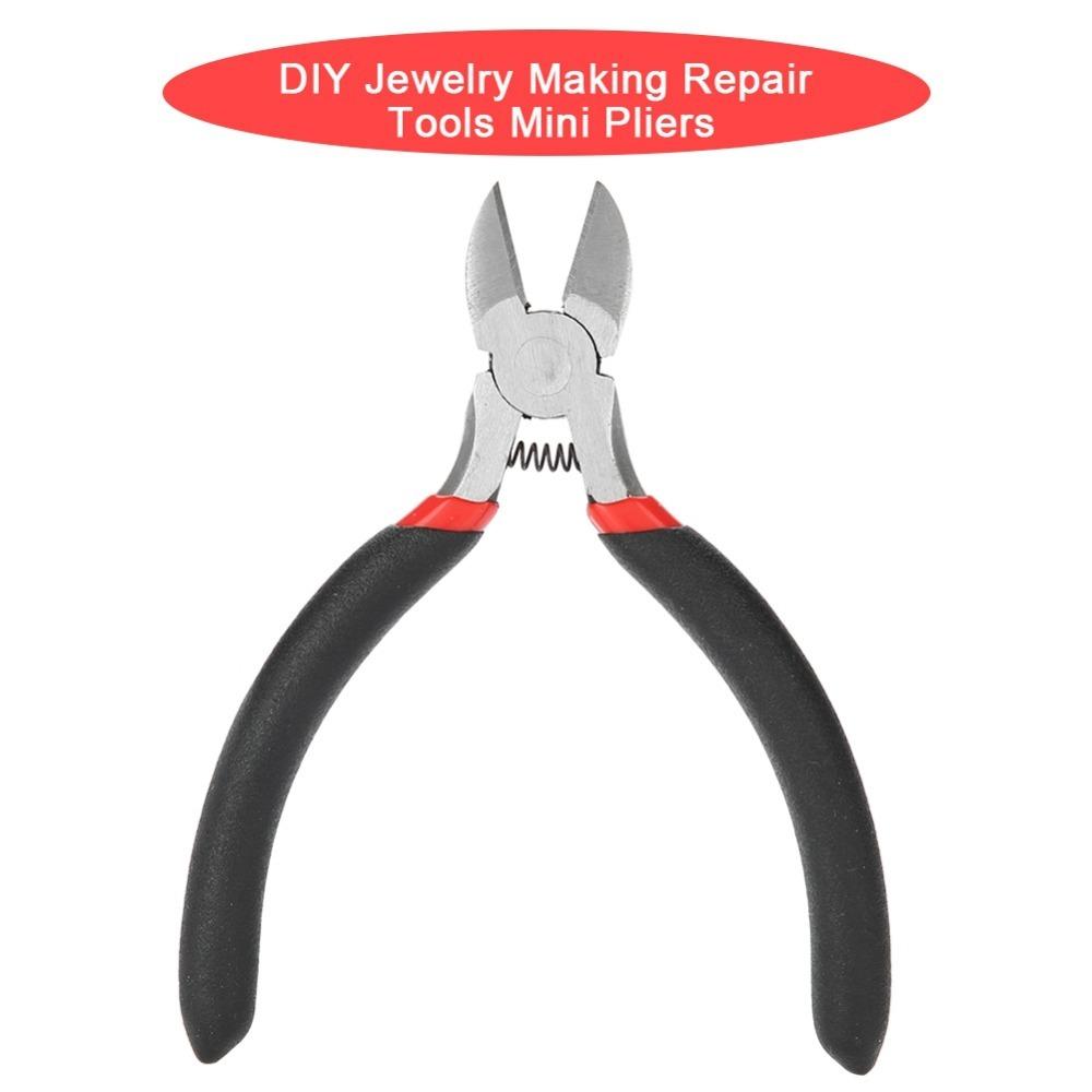 Comfort Grip Handles Jewelry Making Pliers Spring Loaded Mini Pliers  Jewelry Making