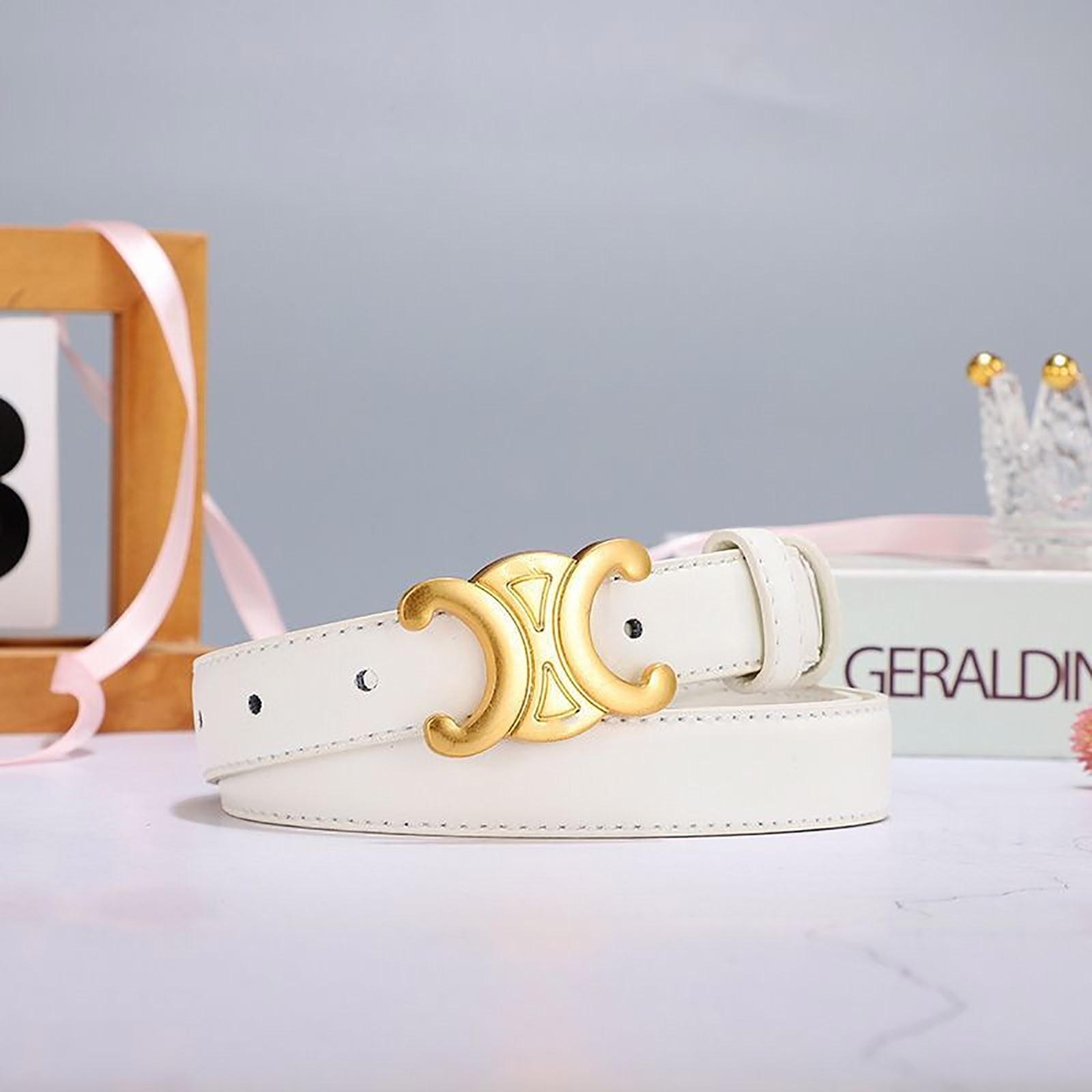 Women s Belt Fashion Hollow Buckle Belt Leather Belt For Jeans Casual Trousers 100