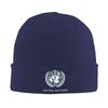 United Nations Knitted Hat Beanie Hats Hippie Warm Soft Adult Unisex Bonnet Hats Autumn Design Vintage Caps Birthday Gift