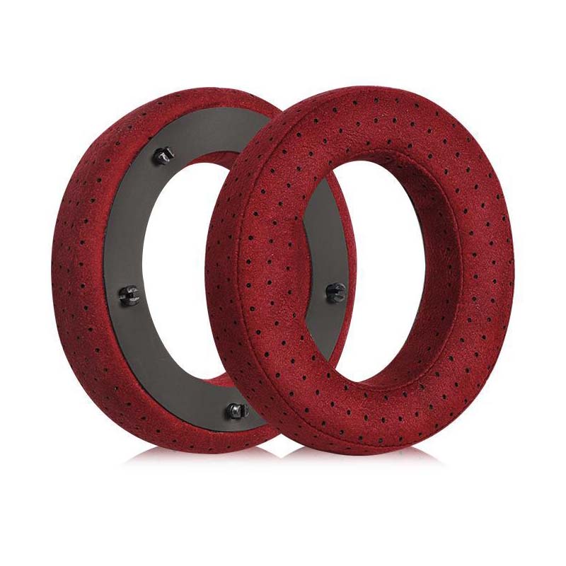 

Suitable for Focal Clear Mg Professional Ear Pads Earphone Sleeve Head Beam Sponge Pad Leather Earmuffs червоний